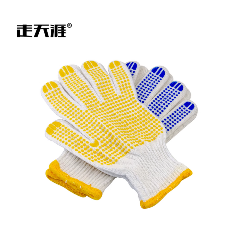 Cotton Work Gloves Factory - Durable Soft Protective Gloves