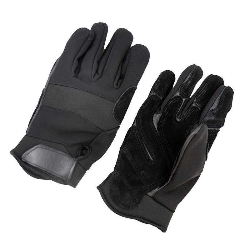 Polyester Leather Gloves Supplier - Closed Fingers for Outdoor