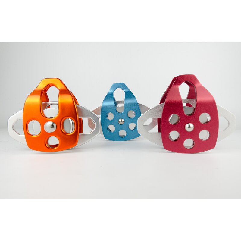 Climbing Pulley Factory - Custom Logo Ball Bearing Aluminum