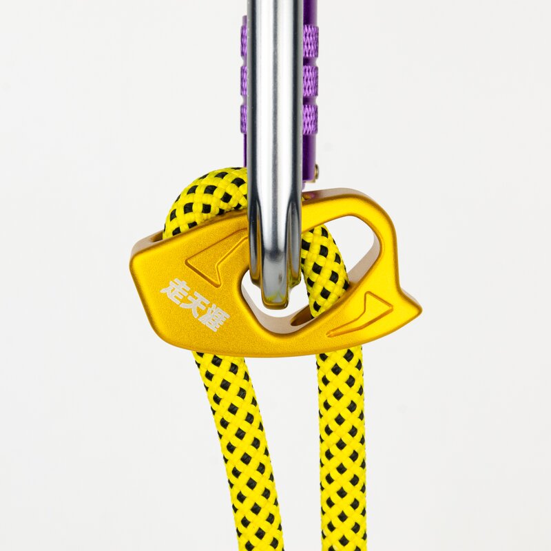 Adjustable Lanyard Supplier - Lightweight Black Climbing Adjuster