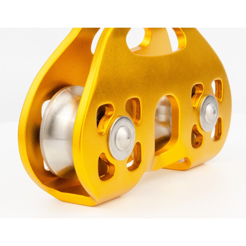 Double Pulley Supplier - Heavy Duty Swivel Rope Pulley Block