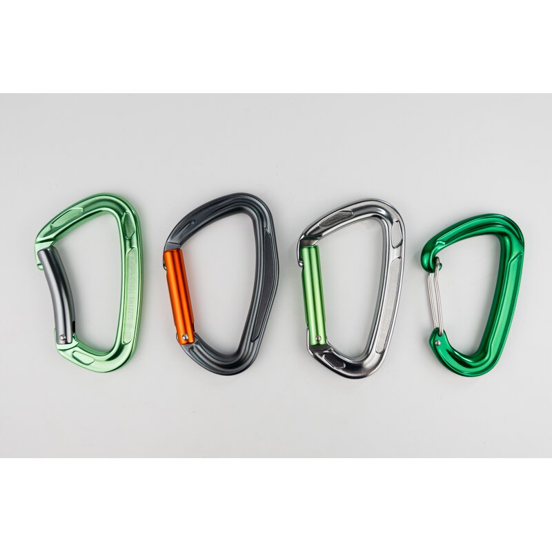 Quickdraw Carabiner Manufacturer - 25KN D-Shape Screw Lock