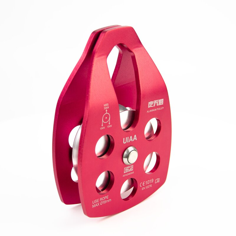 Single Pulley Factory - 30KN Lightweight Rescue Aluminum