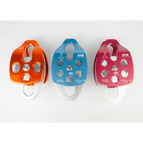 Climbing Pulley Factory - Custom Logo Ball Bearing Aluminum