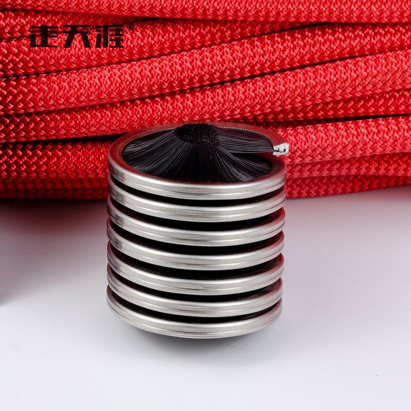 Rope Washing Brush Supplier - Nylon Bristle Carbon Brush Spring