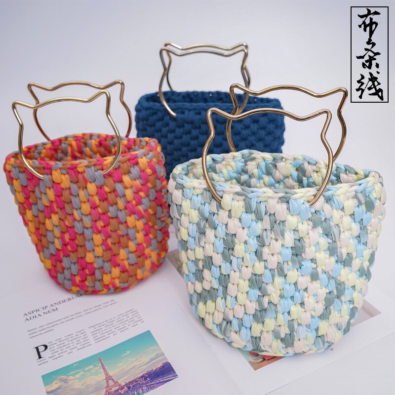 Crochet Woven Bag Kit Manufacturer - OEM Custom Diy Handmade Wool Needlework