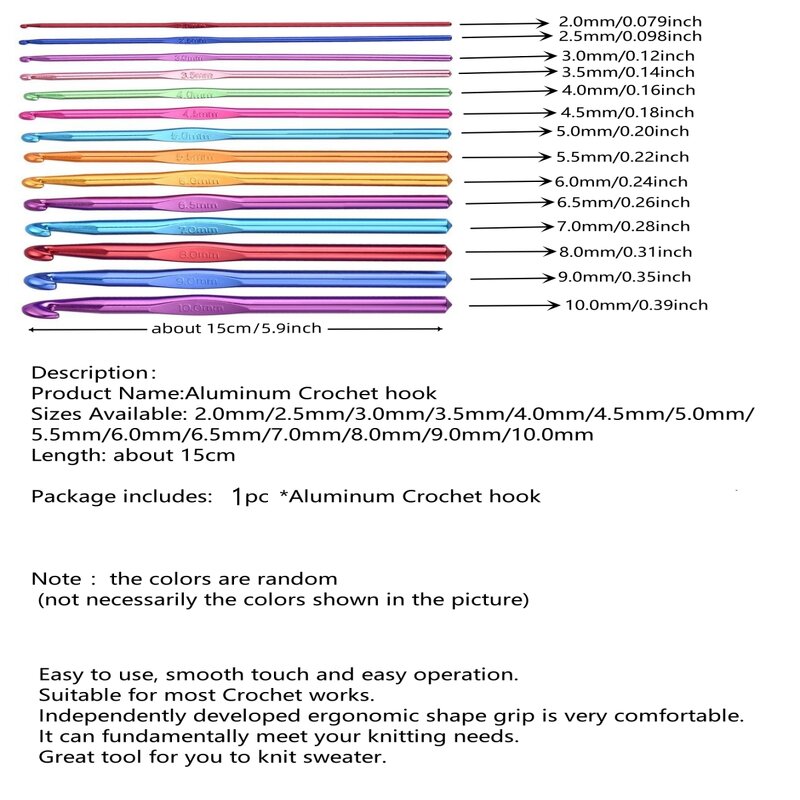 Crochet Hook Manufacturer - OEM Custom Aluminum Knit Soft Milk Cotton Yarn