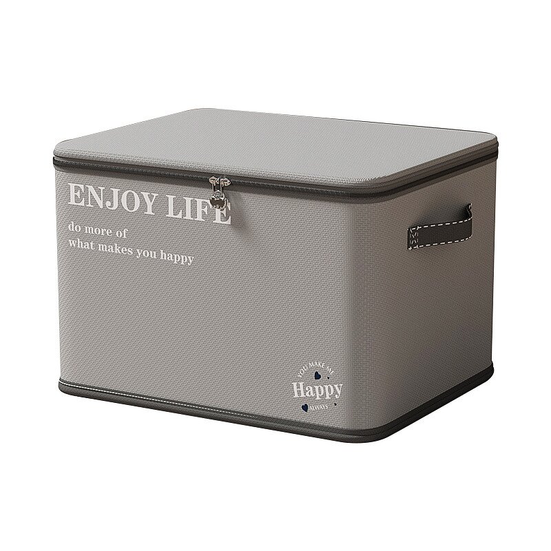 Clothes Storage Box Manufacturer - OEM Custom XH Korean Rectangle Fabric Large