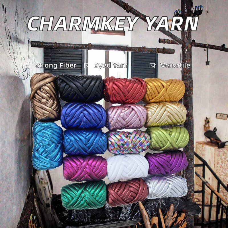 Hand Knitting Yarn Manufacturer - OEM Custom For Charmkey 100% Polyester
