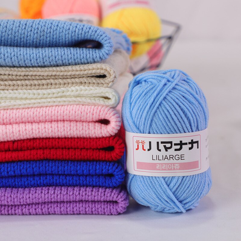 Milk Cotton Thread Manufacturer - Wholesale 4 Strands Korean Baby Wool