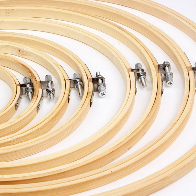 Embroidery Hoop Manufacturer - OEM Custom Bamboo Frame Wooden Shed Stitch