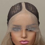 Lace high-end chemical fiber wig.