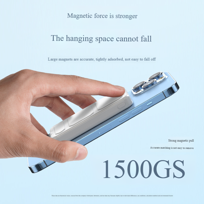 Compact Portable 3C National Standard Wireless Magnetic Charging Bracket Durable Plastic Fast 5W 25W Output Power LED Li-Polymer