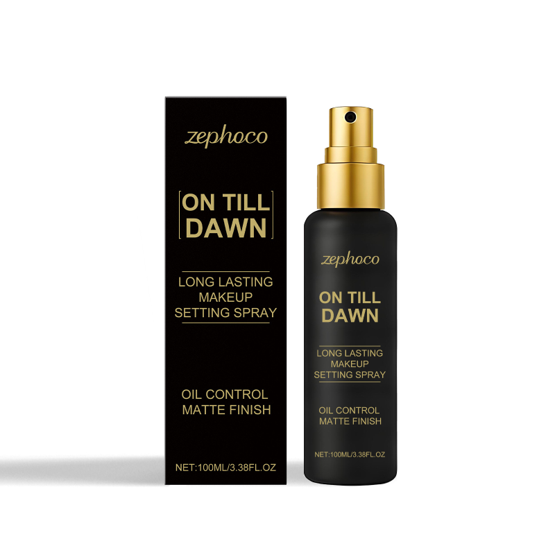 Zephoco Lightweight Long-Lasting Makeup Setting Spray Delicate Liquid That Controls Oil and Resists Light Natural and Natural