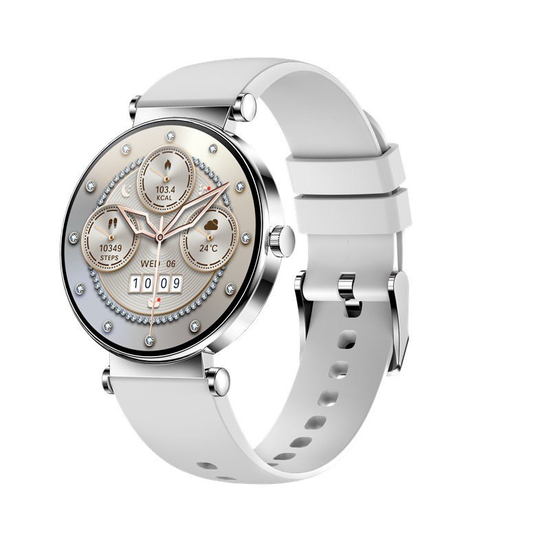 New Y16 Pro Smart Watch with 1.32AMOLED Display 7.8 Inch Slim Android iOS GPS Dual Camera IP68 Waterproof Silica Gel Band