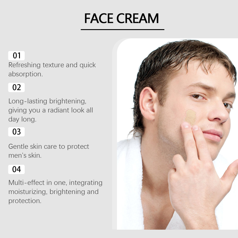 EAST MOON Men's No Makeup Cream Water-like Translucent Glossy Moisturizing Concealer Lazy Hydrating Nail Paint