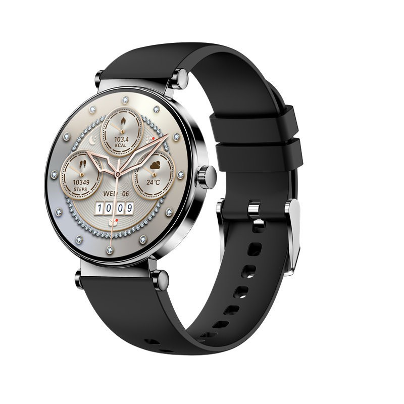 New Y16 Pro Smart Watch with 1.32AMOLED Display 7.8 Inch Slim Android iOS GPS Dual Camera IP68 Waterproof Silica Gel Band