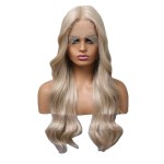 Lace high-end chemical fiber wig.