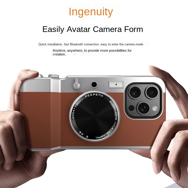 Creative Magnetic Stereo Camera Protector Hard TPU Phone Case for XS 15 14 13 12 14 Pro Celebratory Mobile Phone Electroplate