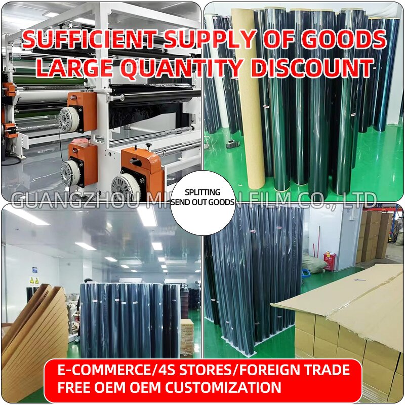 Self-Adhesive Window Film Manufacturer - OEM Custom UV Proof Color-Changing