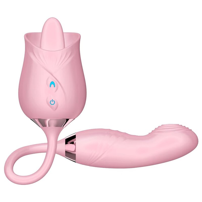 Rose Vibrator Manufacturer - Oral Tongue Shaped Stimulator