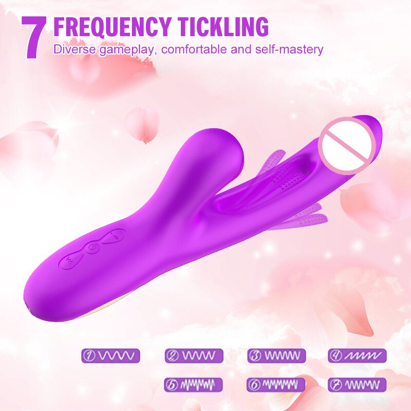 Rose Sex Toys Manufacturer - Silicone ABS Waterproof Tongue