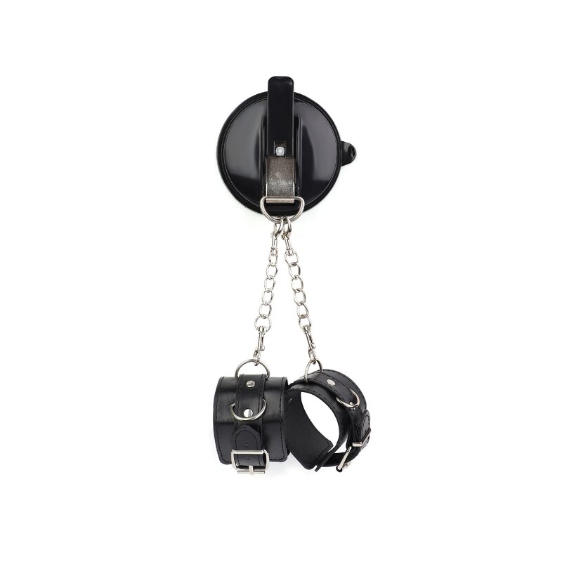 Handcuffs Manufacturer - Leather Suction Cup Wristbands