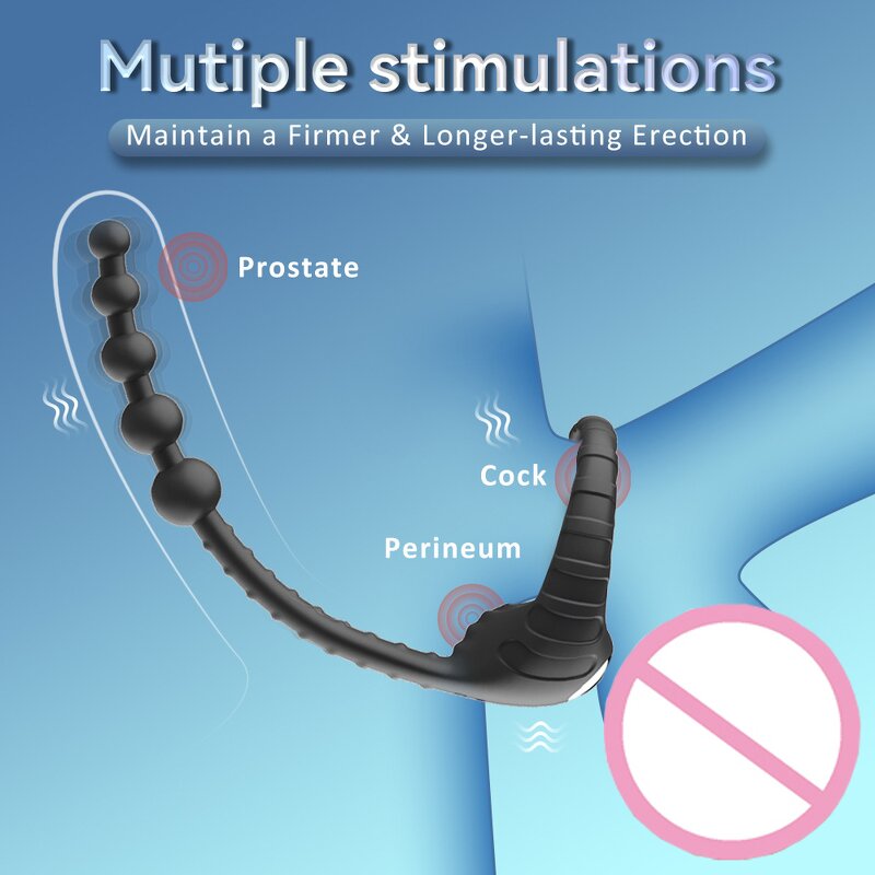 Vibrating Sperm Ring Manufacturer - Anal Plug Remote Control