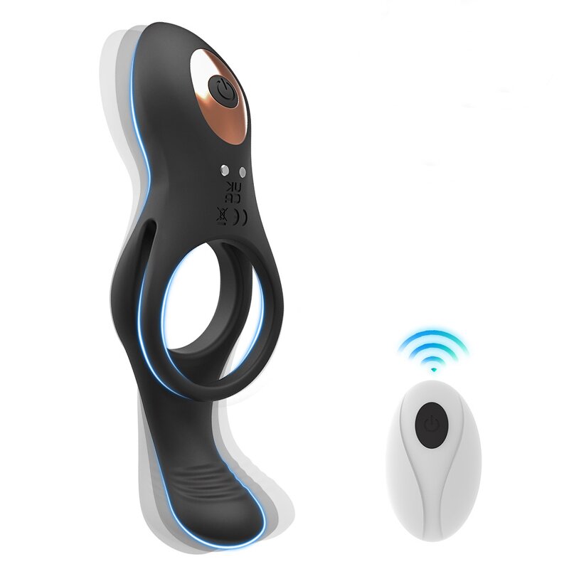 Vibrating Cock Ring Factory - Remote Control Silicone OEM