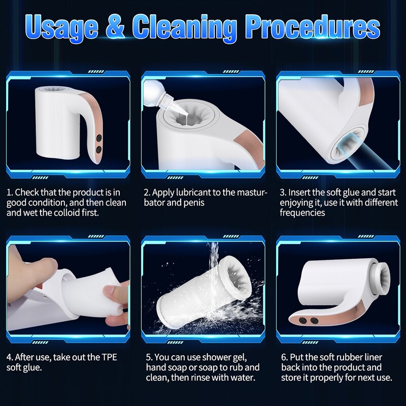 Male Masturbation Cup Manufacturer - Automatic Rotating OEM