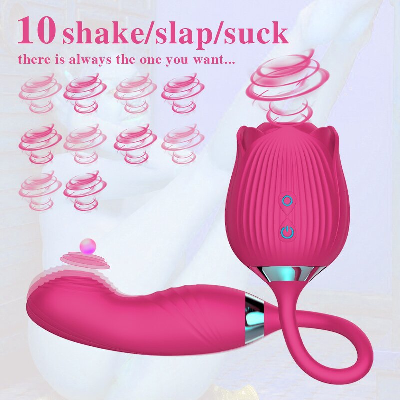 Rose Sucking Vibrator Factory - 2-in-1 G-Spot Stimulator