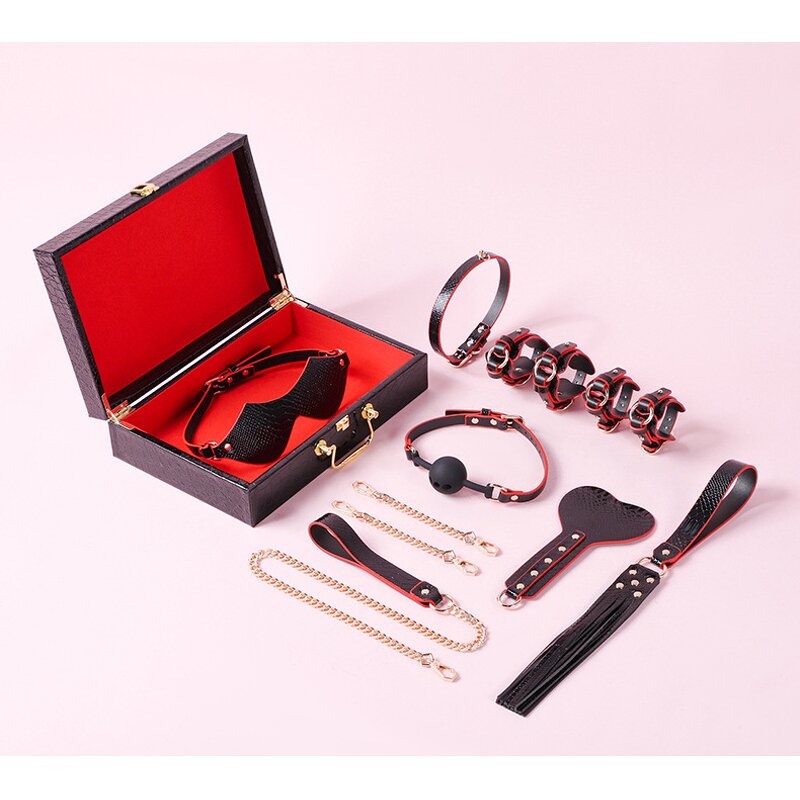BDSM Kit Factory - Crocodile Pattern 7 Pieces OEM