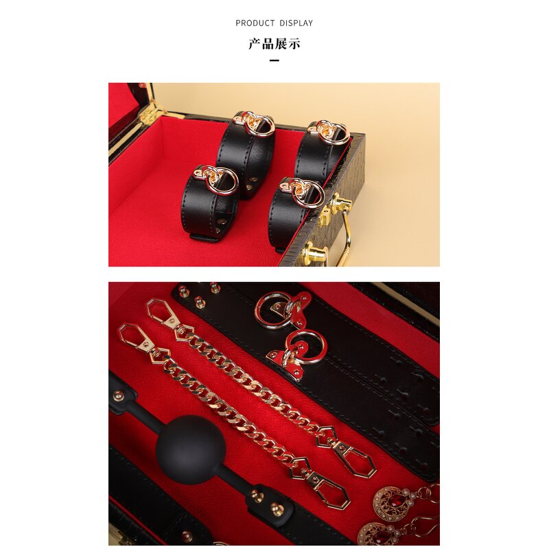 BDSM Kit Manufacturer - Genuine Leather Restraint Set