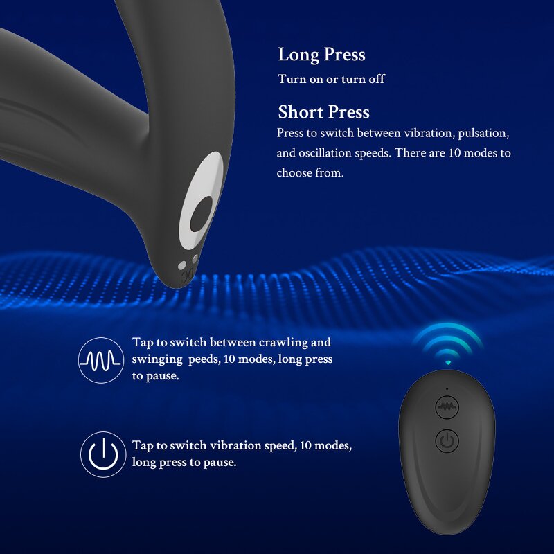 Anal Plug Factory - 10-Frequency Prostate Vibrator OEM