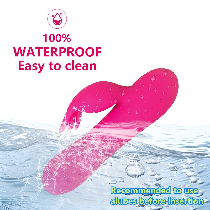 Rabbit Vibrator Manufacturer - Dual Vibrating Waterproof Custom