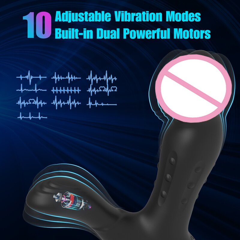 Anal Sex Toys Manufacturer - Remote-Controlled Prostate Massager