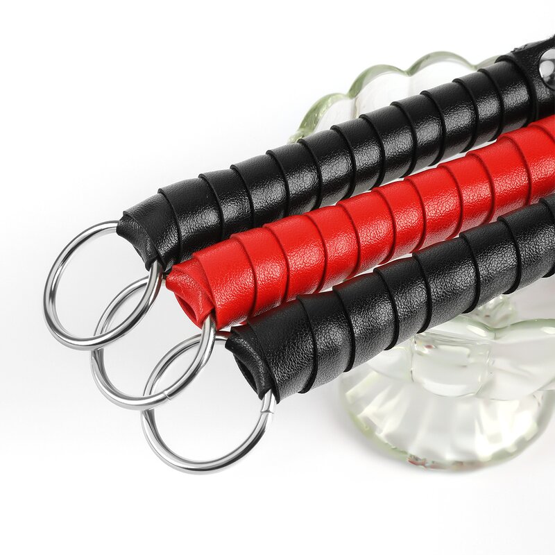 BDSM Whip Factory - Leather Tassel Flogger Crop