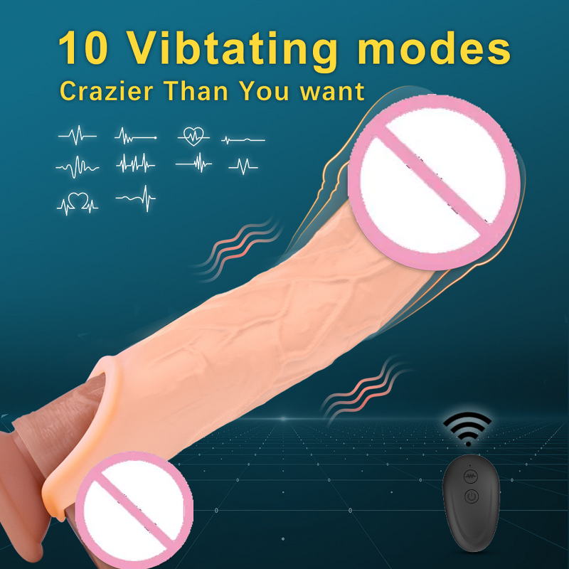 Soft Dildo Factory - 10-Speed Liquid Silicone Remote