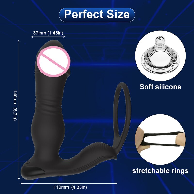 Prostate Massager Factory - Remote Control Vibrating Dildo