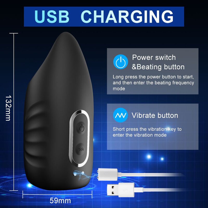 Prostate Massager Factory - Aircraft Cup Vibration Trainer