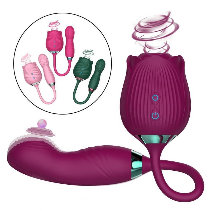 Rose Sucking Vibrator Factory - 2-in-1 G-Spot Stimulator