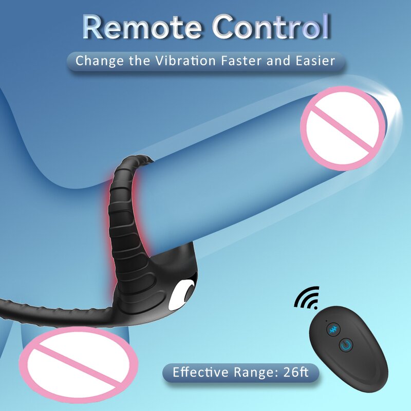 Vibrating Sperm Ring Manufacturer - Anal Plug Remote Control