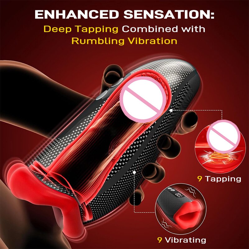 Male Masturbator Manufacturer - LCD Display Penis Trainer