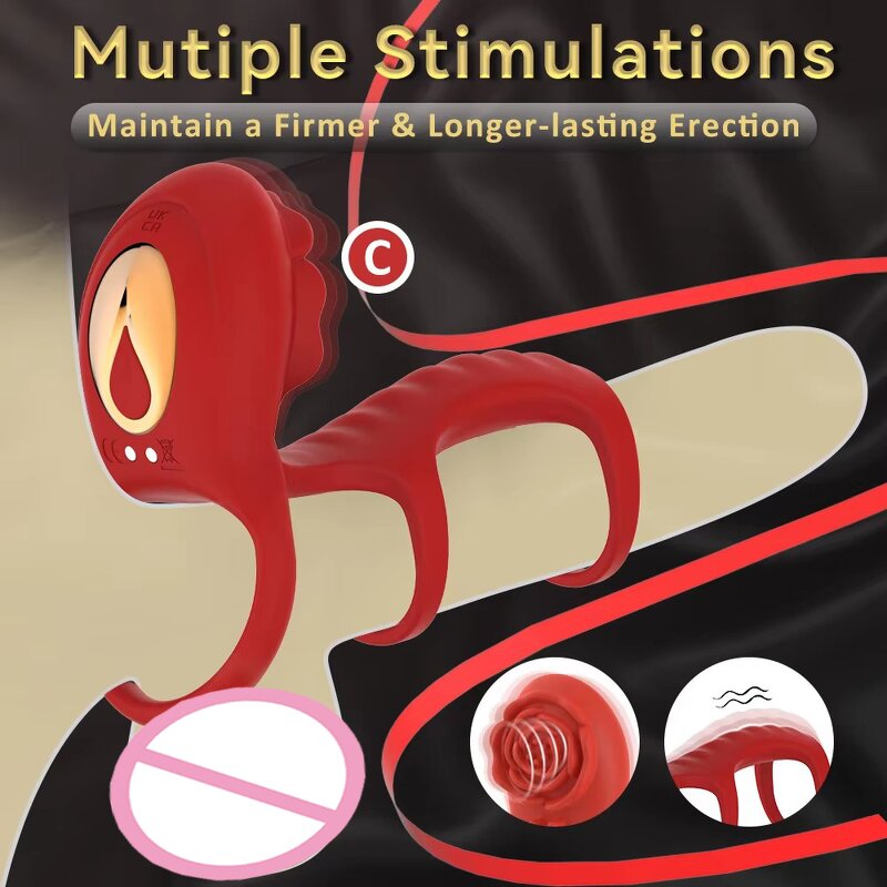 Rose Vibrator Ring Manufacturer - APP Remote Control OEM