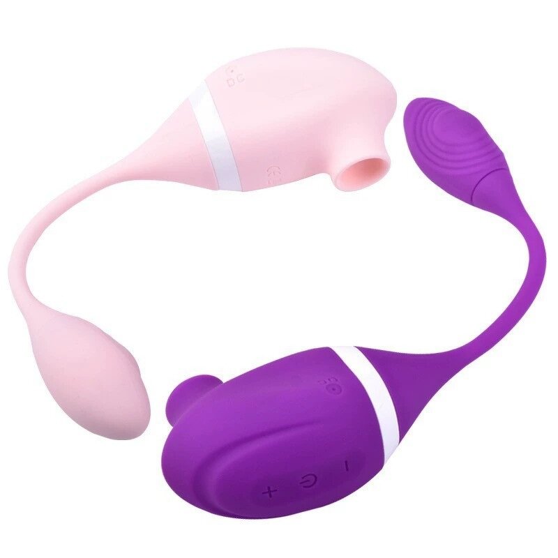Love Egg Vibrator Manufacturer - Jumping Sucking 2 in 1