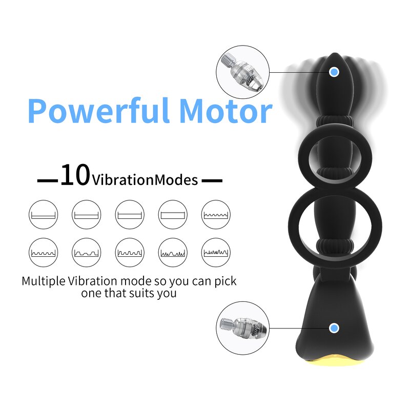 Anal Plug Factory - 10 Modes Wireless Remote Control