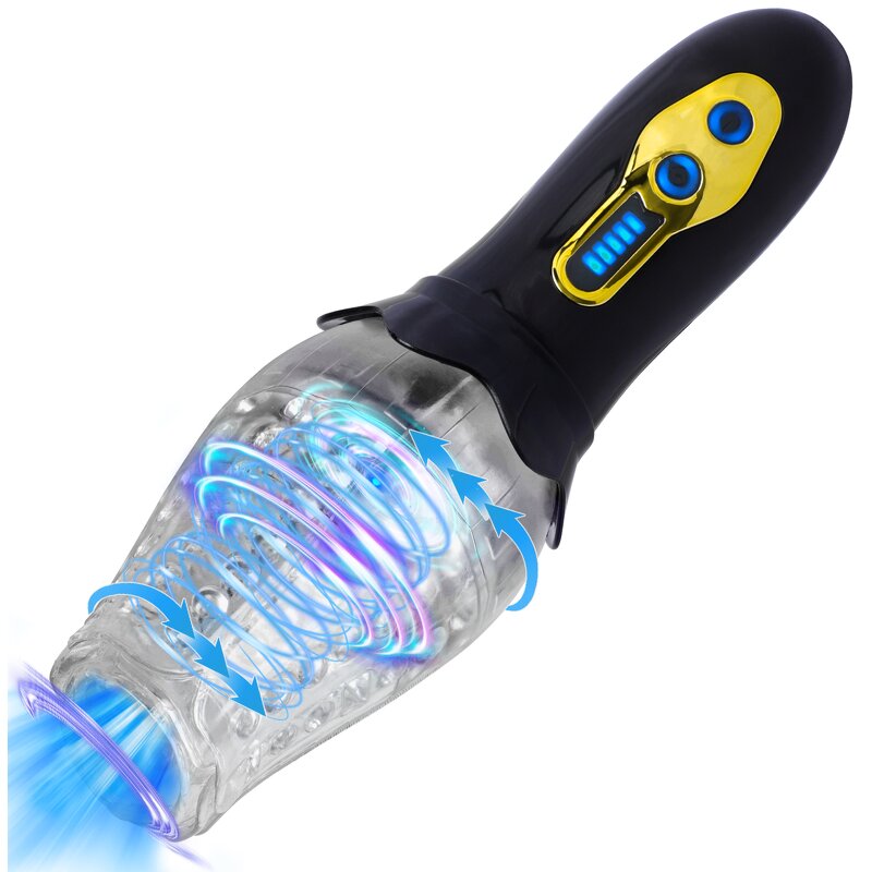 Male Masturbator Cup Factory - Vibrating Rotational Luminescence