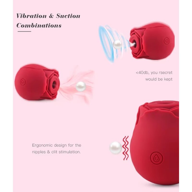 Rose Vibrator Manufacturer - Clitoral Sucking Massager Bulk