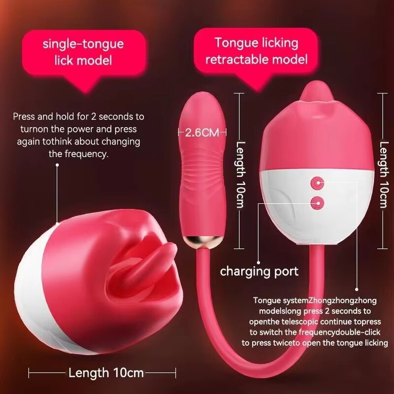 G-Spot Vibrator Factory - Telescopic Dual Head Massager OEM
