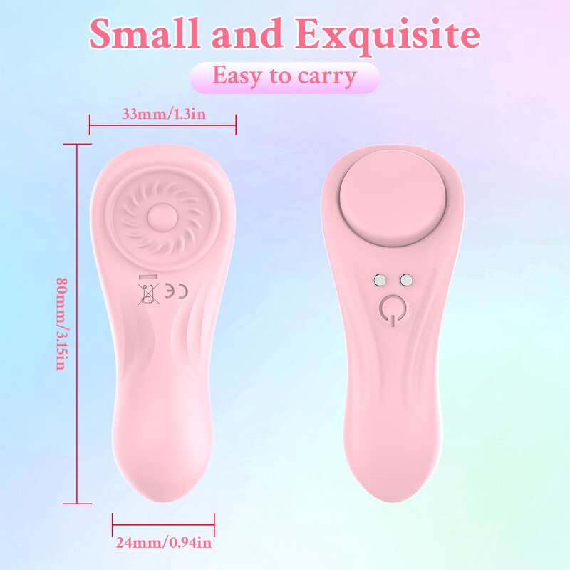 Panty Vibrator Manufacturer - Wearable Silicone Rose Remote